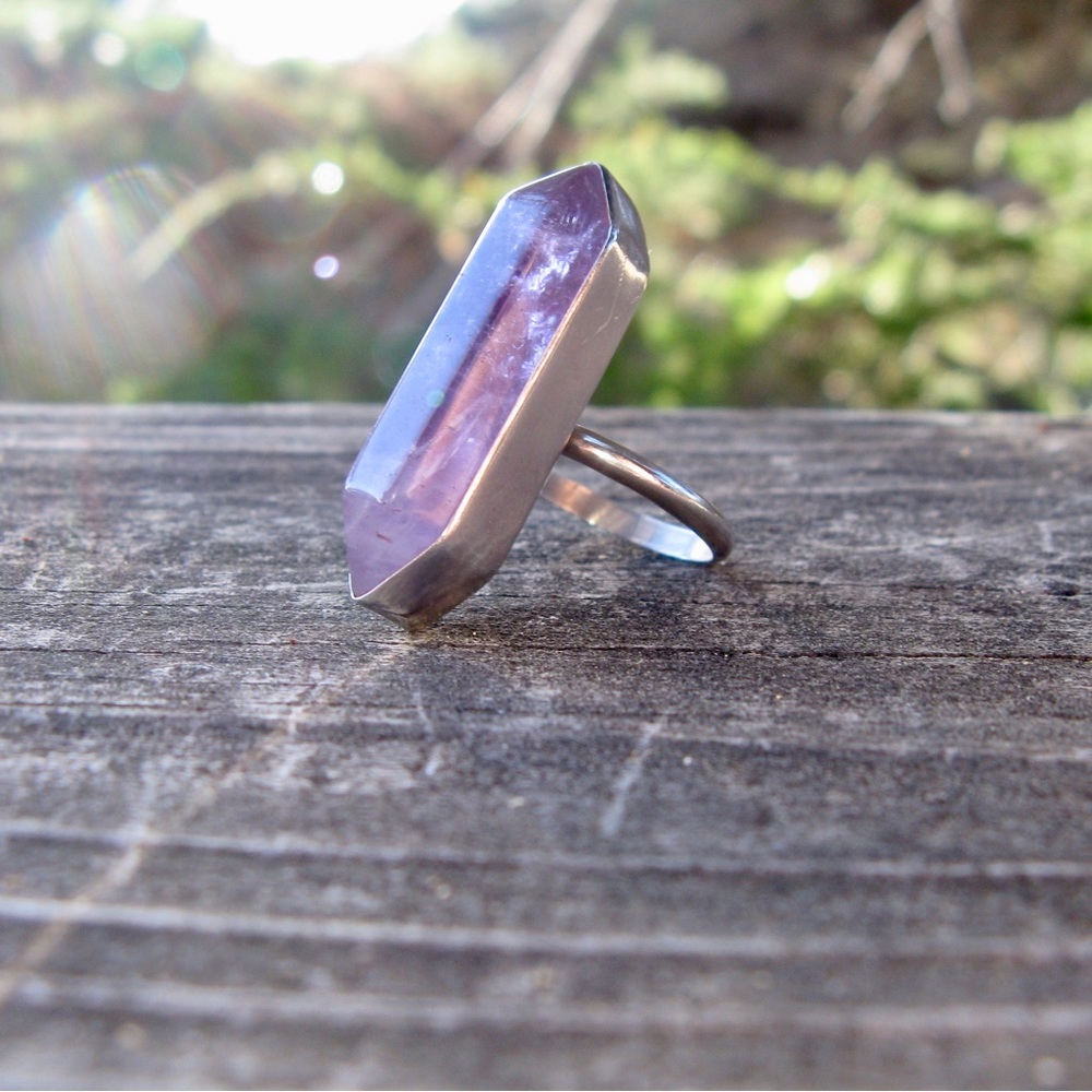 Vintage Amethyst Statement Ring - Picture 5 of 6